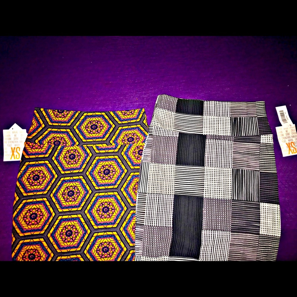 LulaRoe Pencil skirt duo